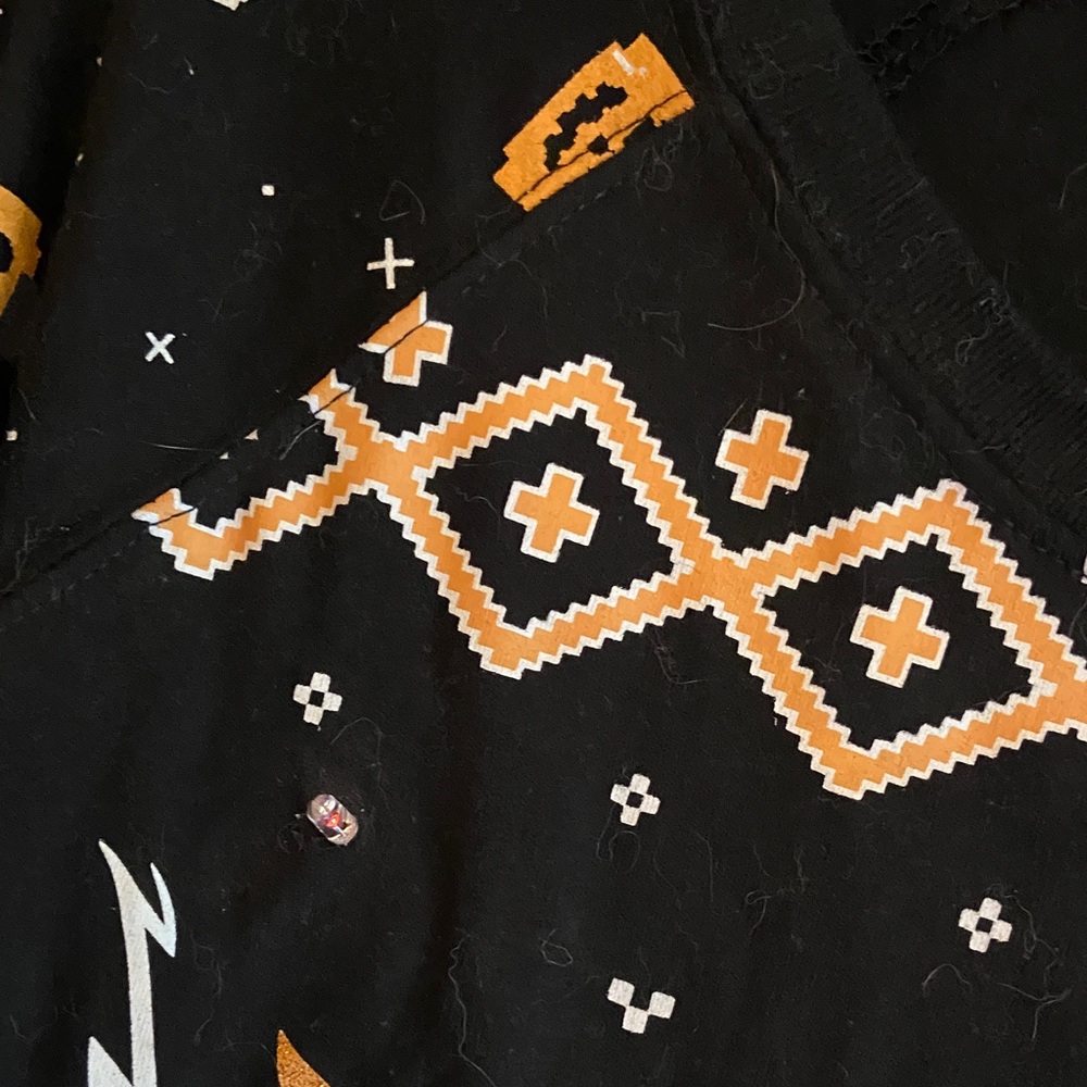 NWT HALLOWEEN - Festive Black Cat Light Up Halloween Sweater - XL - Picture 9 of 12